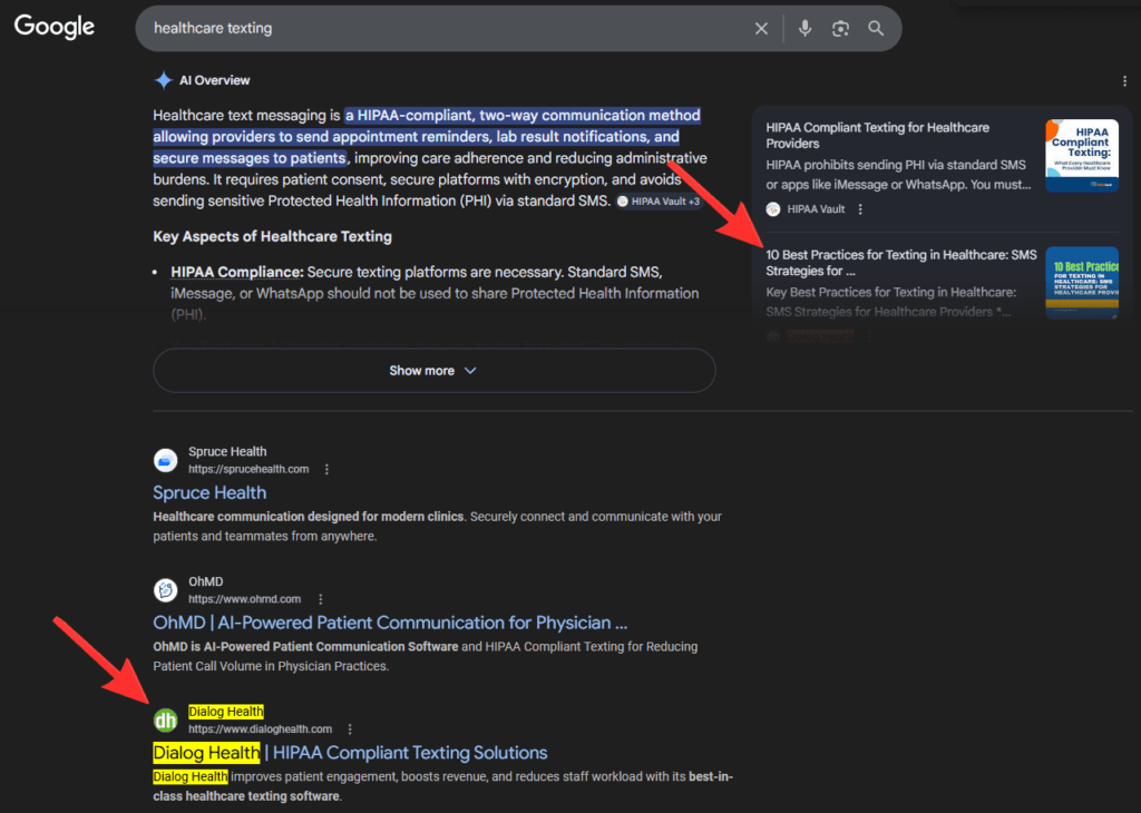 Dialog Health - healthcare texting #3 screenshot
